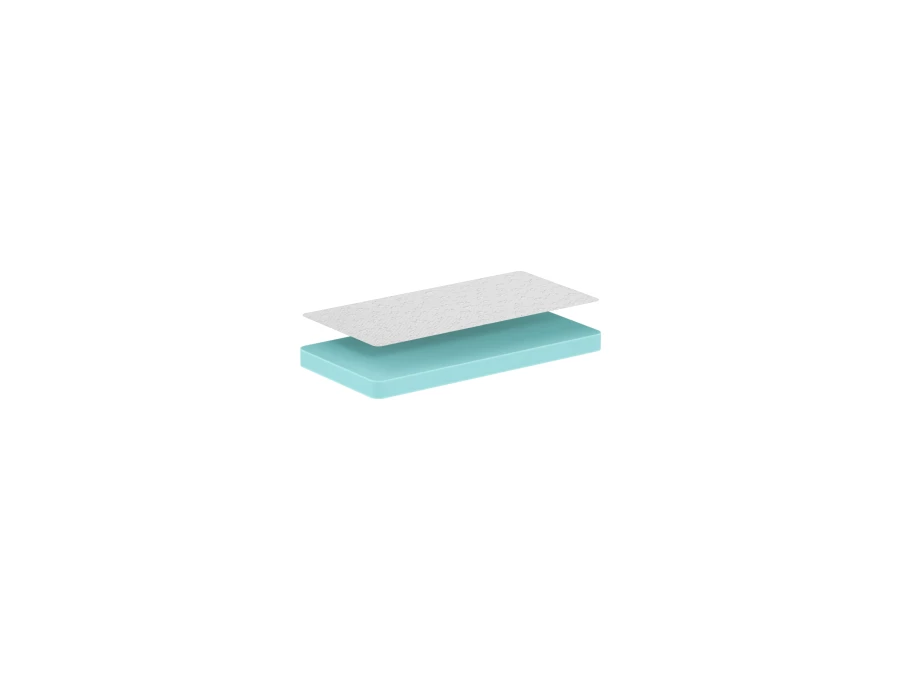 Vipack Matras Baby 10X60X120 - Afbeelding 2
