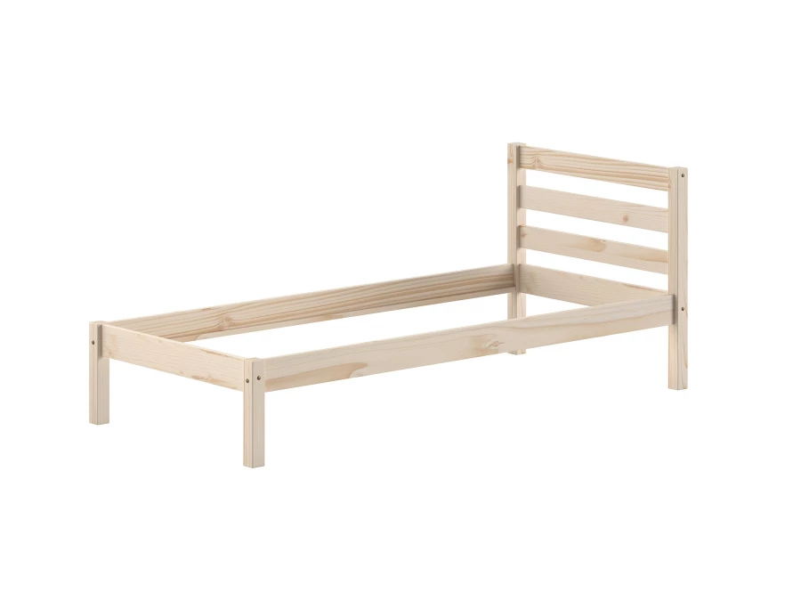 Vipack Pino Eenpersoonsbed 90X200Cm Natuur