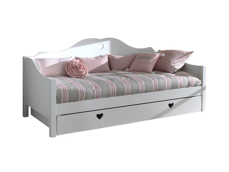 AMKB9014 Vipack Amori bedbank met onderschuifbed