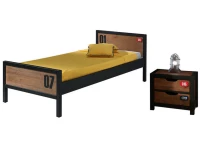 Vipack Alex bed + nachtkastje