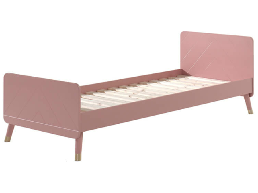 Vipack Billy eenpersoonsbed terra roze