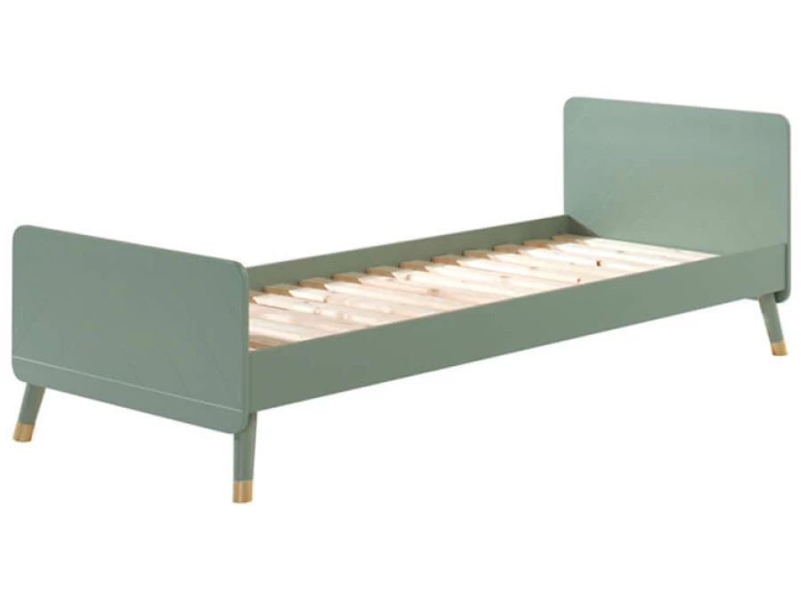 Vipack Billy eenpersoonsbed olive groen
