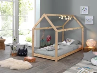 Vipack Cabane Huisbed 90X200Cm Naturel - Afbeelding 2