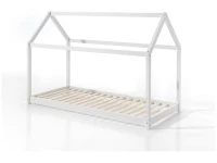 Vipack Cabane Huisbed 90X200Cm Wit