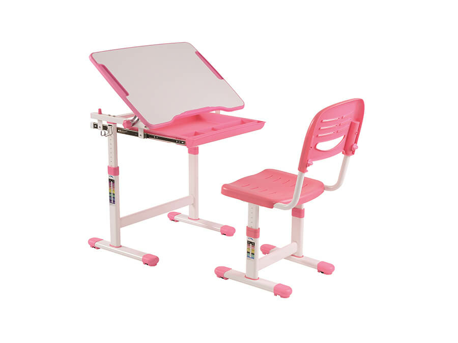 CLBU20113 Vipack Comfortline Bureau roze omhoog