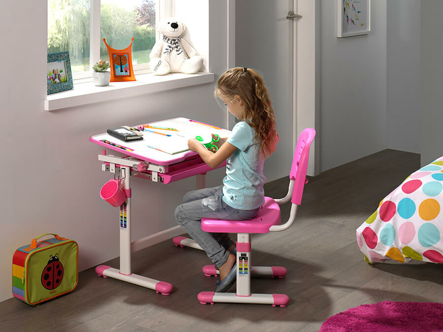 Vipack Comfortline Bureau 201 Rose - Afbeelding 3
