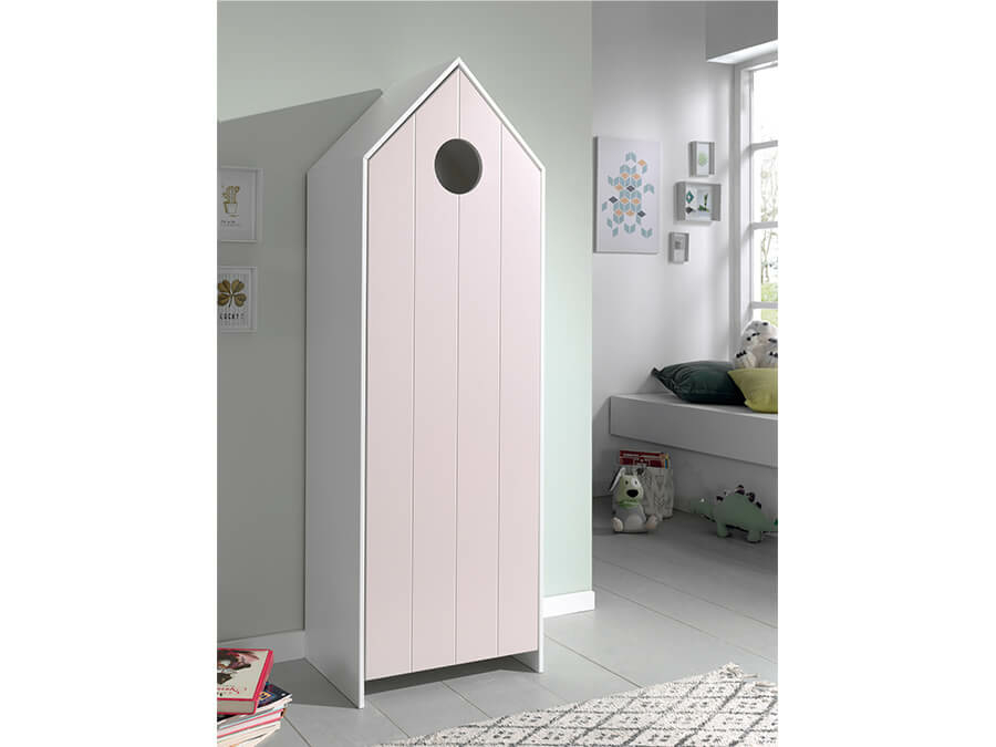 Vipack Casami kast 1 deur roze - Afbeelding 2