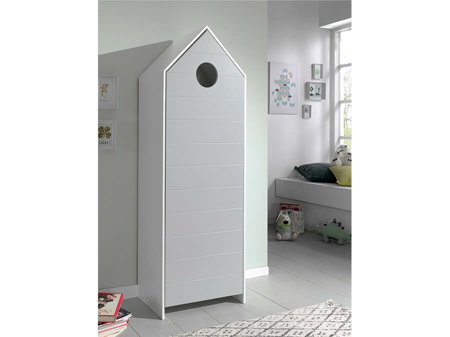 Vipack Casami kast 1 deur grijs - Afbeelding 2
