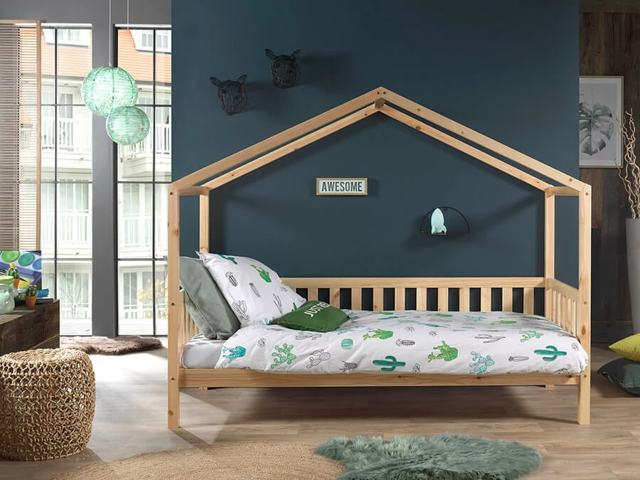 Vipack Dallas bed mh 90x200 natuur - Afbeelding 2