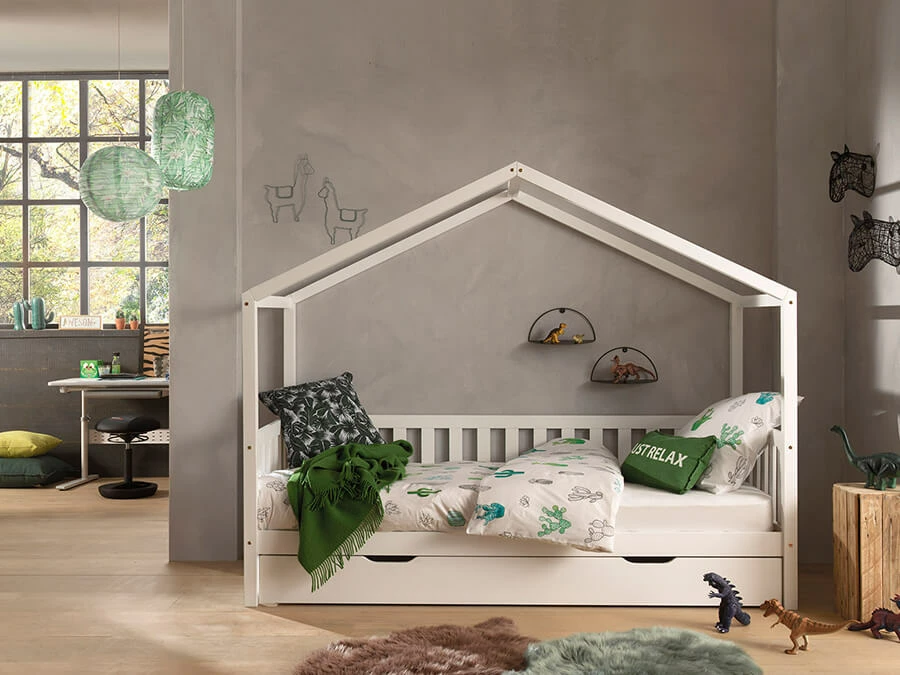 Vipack Dallas bed mh 90x200 wit - Afbeelding 3
