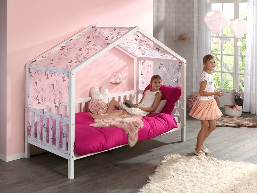Vipack Dallas bed mh 90x200 wit - Afbeelding 4