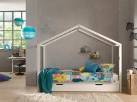 Vipack Dallas bed zh 90x200 wit - Afbeelding 3