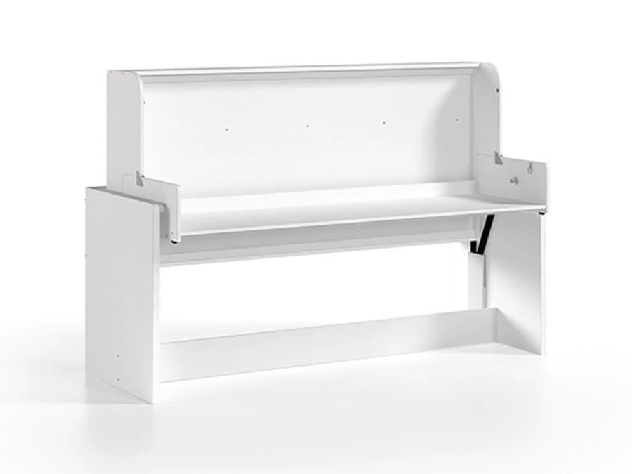 Vipack Denver Bureaubed Wit - Afbeelding 2