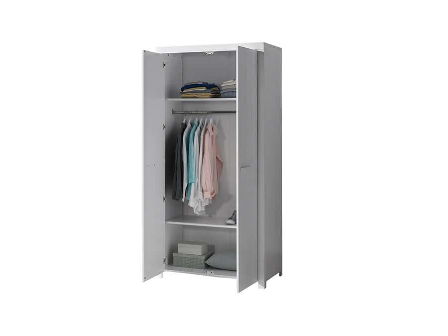 Vipack Erik 2 Deurs Kledingkast - Afbeelding 2