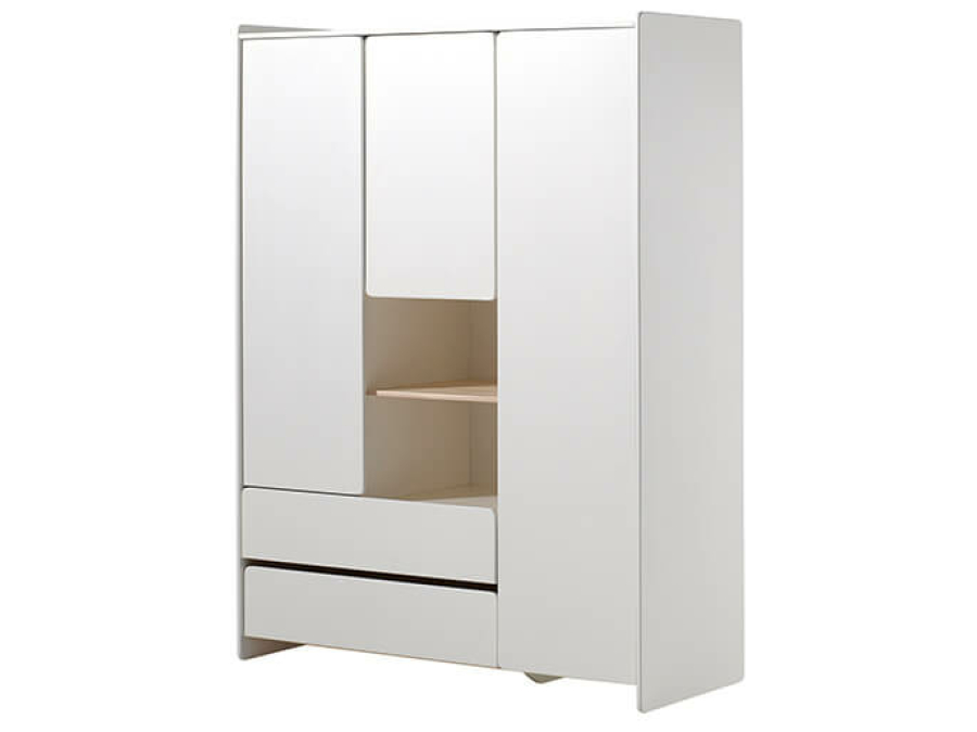 Vipack Kiddy Kledingkast 3 Deuren+2Lade