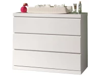 Vipack Lara Commode 3 Laden Wit