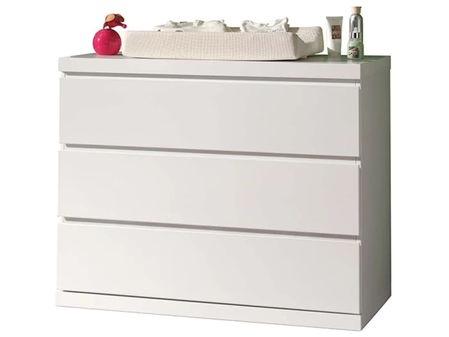 Vipack Lara Commode 3 Laden Wit