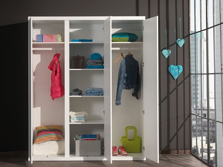 Vipack Lara 3D Kast Wit - Afbeelding 2