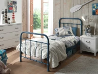 Vipack New York Bed 90X200Cm Blauw - Afbeelding 2