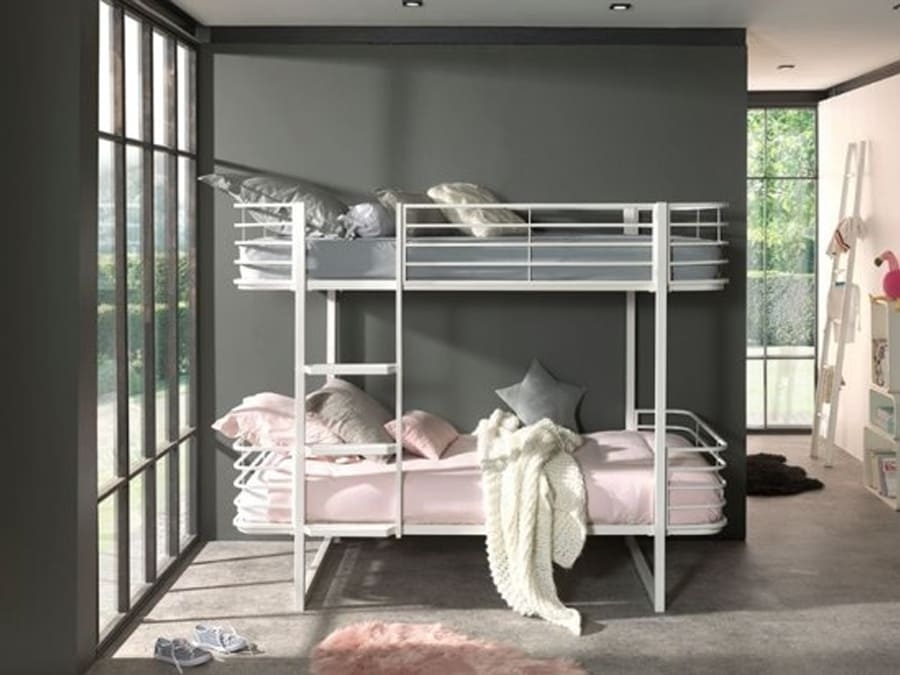 Vipack Oscar Stapelbed 90X200 Wit - Afbeelding 2