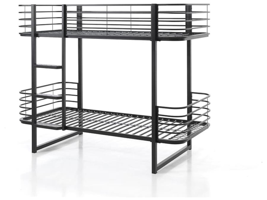 Vipack Oscar Stapelbed 90X200 Zwart