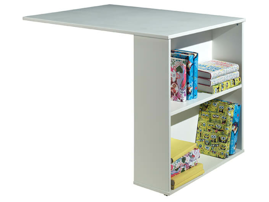 Vipack Pino Bureau voor Halfhoogslaper Wit
