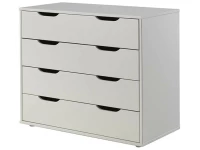 Vipack Pino Commode 4 Laden Wit