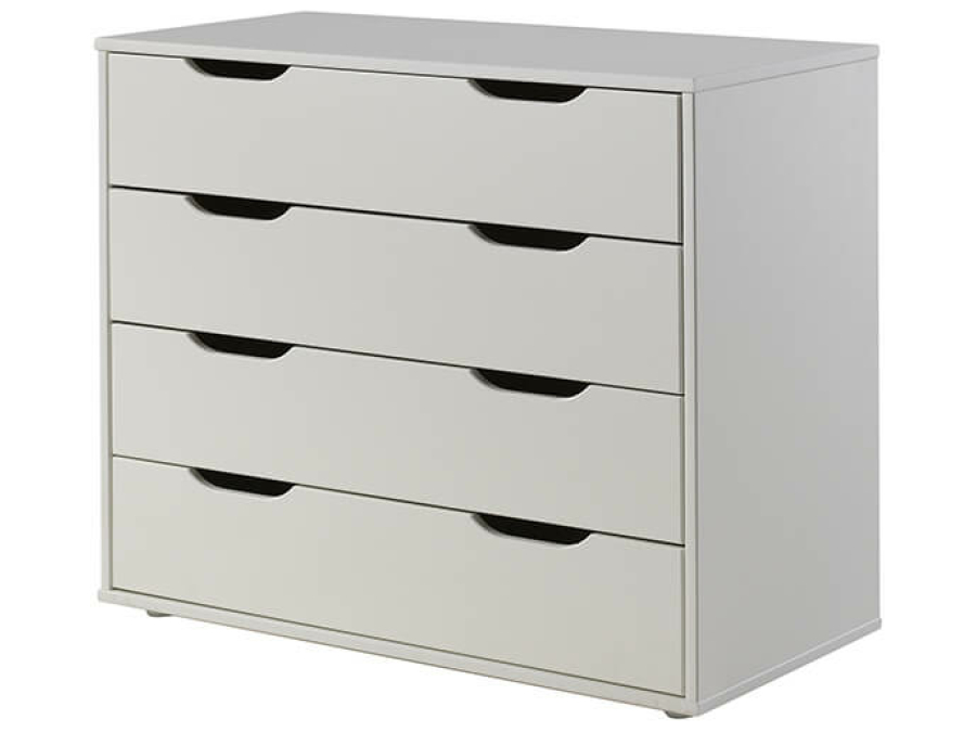 Vipack Pino Commode 4 Laden Wit