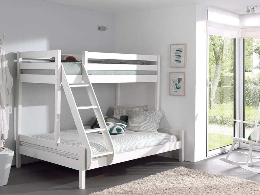 Vipack Pino Martin Familiebed Wit - Afbeelding 2