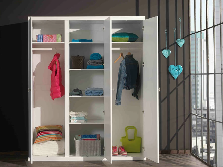 Vipack Robin 2D Kast Wit - Afbeelding 2