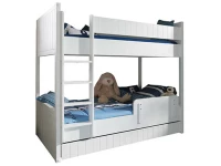 Vipack Robin Stapelbed Wit