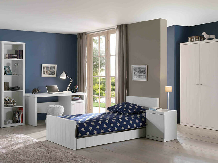 Vipack Robin Bed 90 Wit - Afbeelding 2