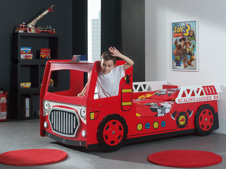 Vipack Brandweerauto Bed - Afbeelding 2