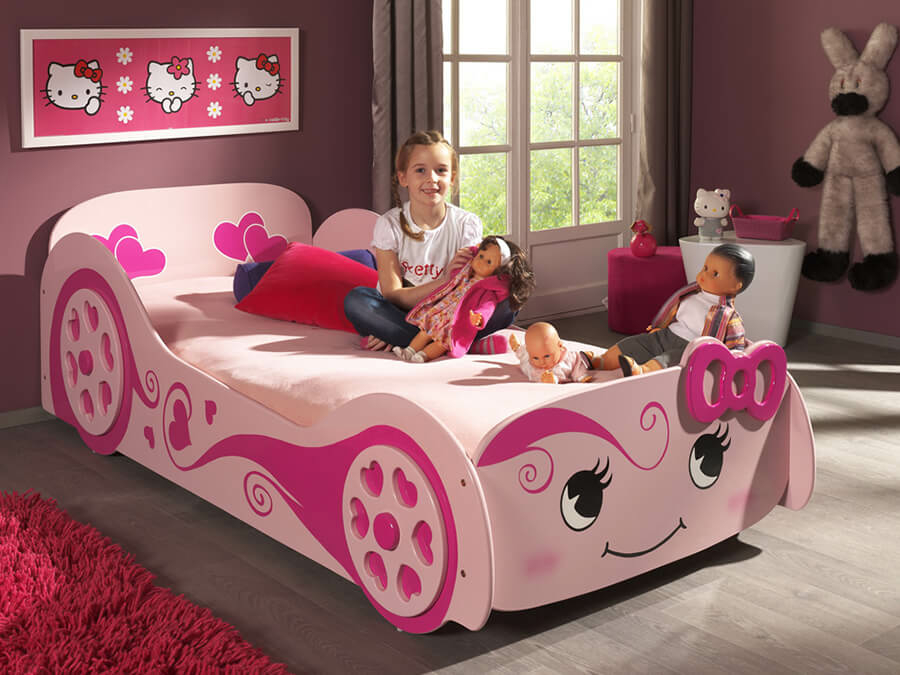 Vipack Love Car Bed - Afbeelding 2