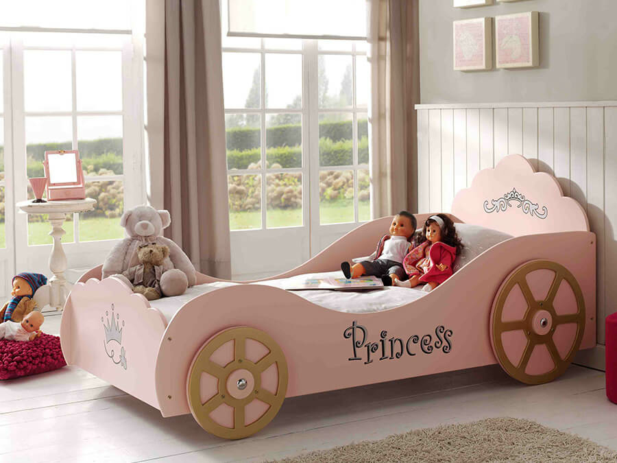 Vipack Princess Pinky Car Bed - Afbeelding 2