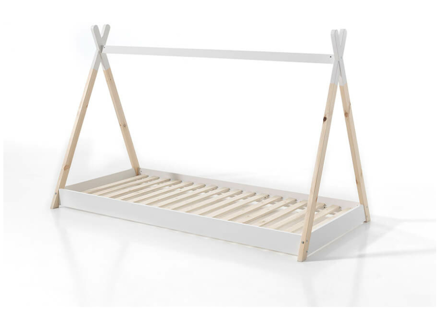 Vipack Tipi Bed 90X200Cm Wit