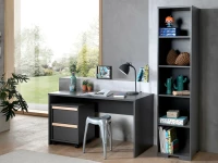 Vipack London bureau antraciet - Afbeelding 2