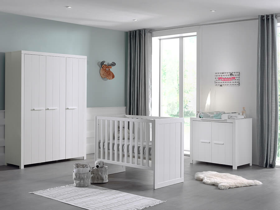 Vipack Erik Commode 2 Deuren Wit - Afbeelding 2