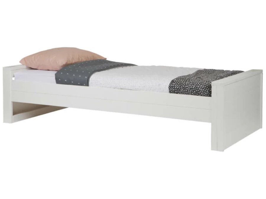 Woood Robin bed - grenen wit