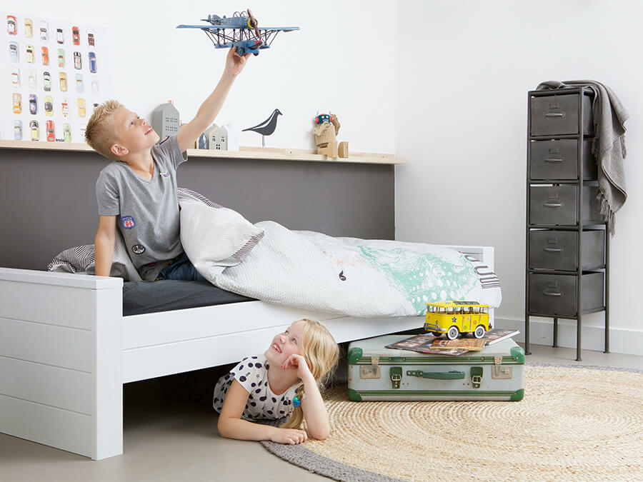 Woood Robin bed - grenen wit - Afbeelding 3