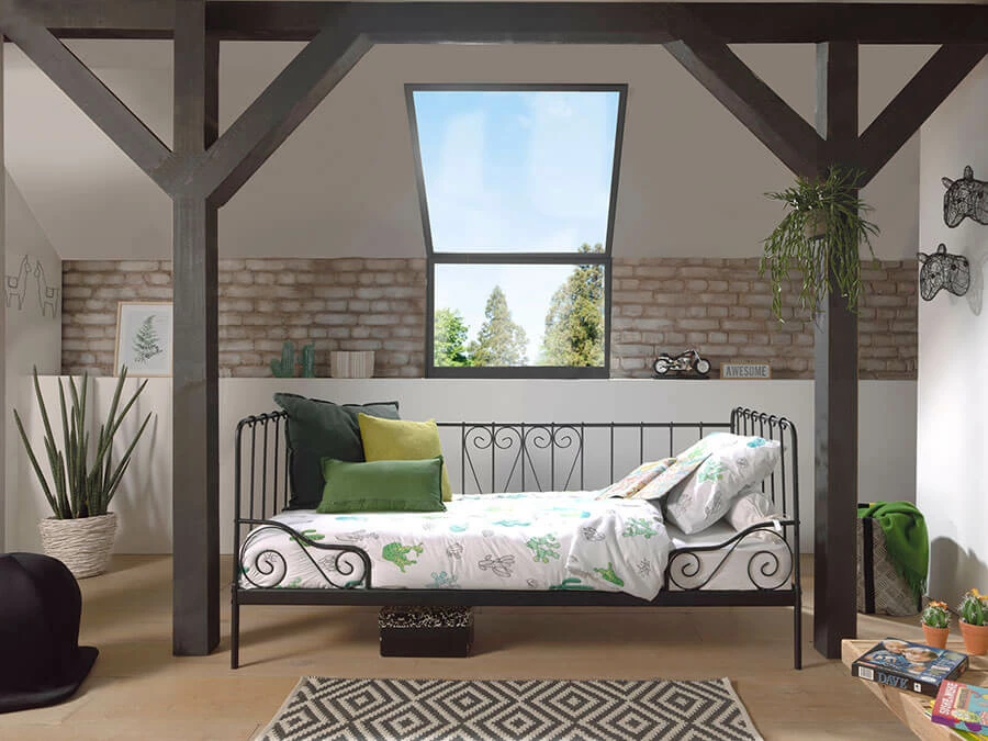 Vipack Alice Kajuitbed zwart - Afbeelding 2