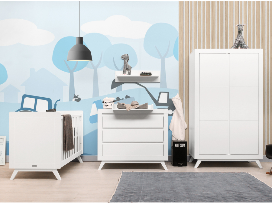 Bopita Anne 3-delige babykamer wit - Afbeelding 4