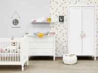 Bopita Belle 3-delige meegroeikamer wit - Afbeelding 3