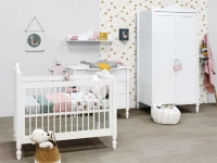 Bopita Belle 3-delige meegroeikamer wit - Afbeelding 2