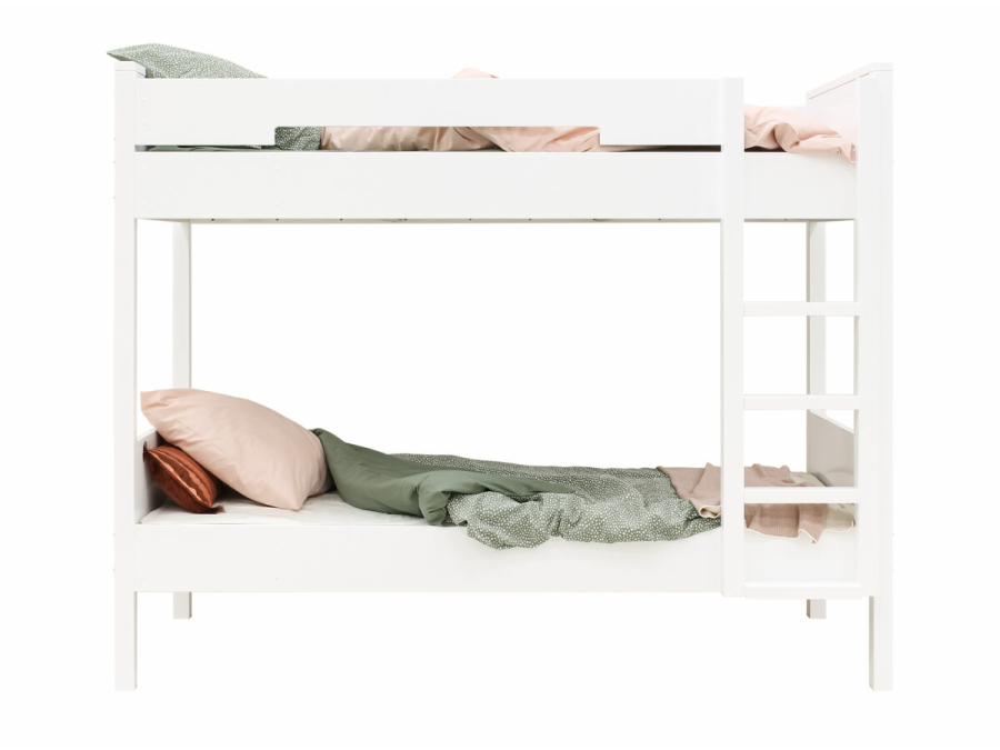 Bopita Seppe stapelbed 90x200 wit - Afbeelding 2