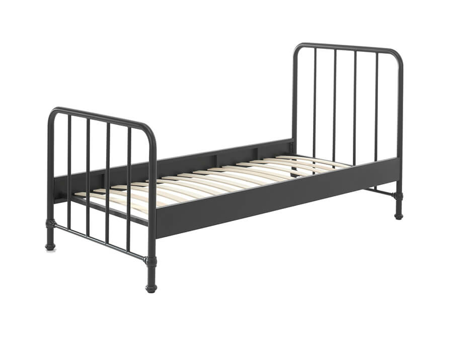 BRBE9007-Vipack-Bronxx-Bed-90X200-zwart