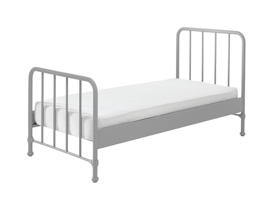 Vipack Bronxx Bed 90X200 Rainy Grey