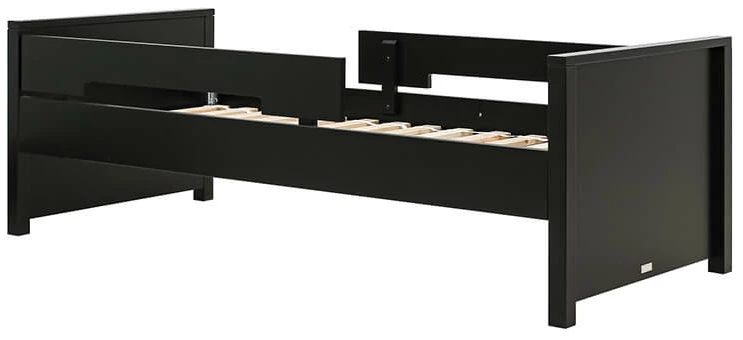 Bopita Jonne bed 90x200 mat zwart
