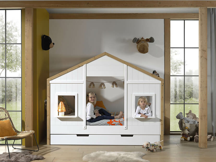 BSBE9014-Vipack-Babs-90-huisbed-bedlade