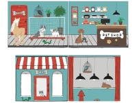 Vipack Speelgordijn Pet Shop dierenwinkel
